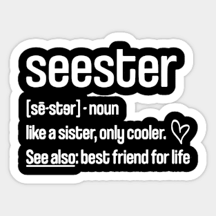 Seester Noun Sticker